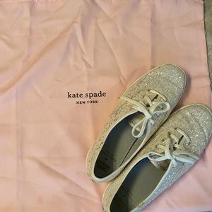 Kate Spade glitter keds